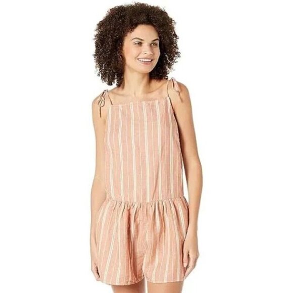 Levi's Pants - NWT LEVI'S WOMENS BRICK STRIPED RORI ROMPER SMALL